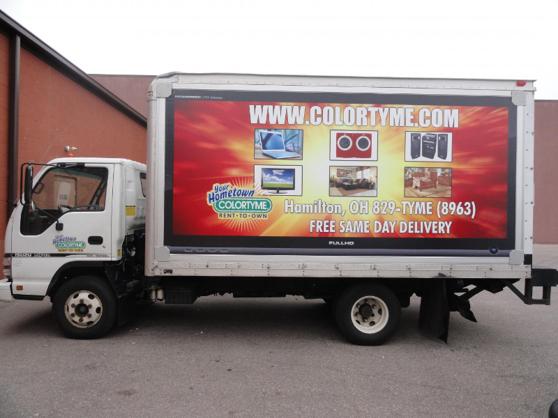 Truck Advertising Gallery Advertising Vehicles