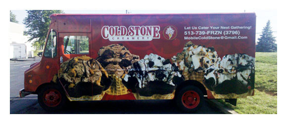 Mobile Food Vending Vehicle Wrap